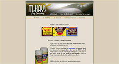 Desktop Screenshot of mckays-seasoning.com